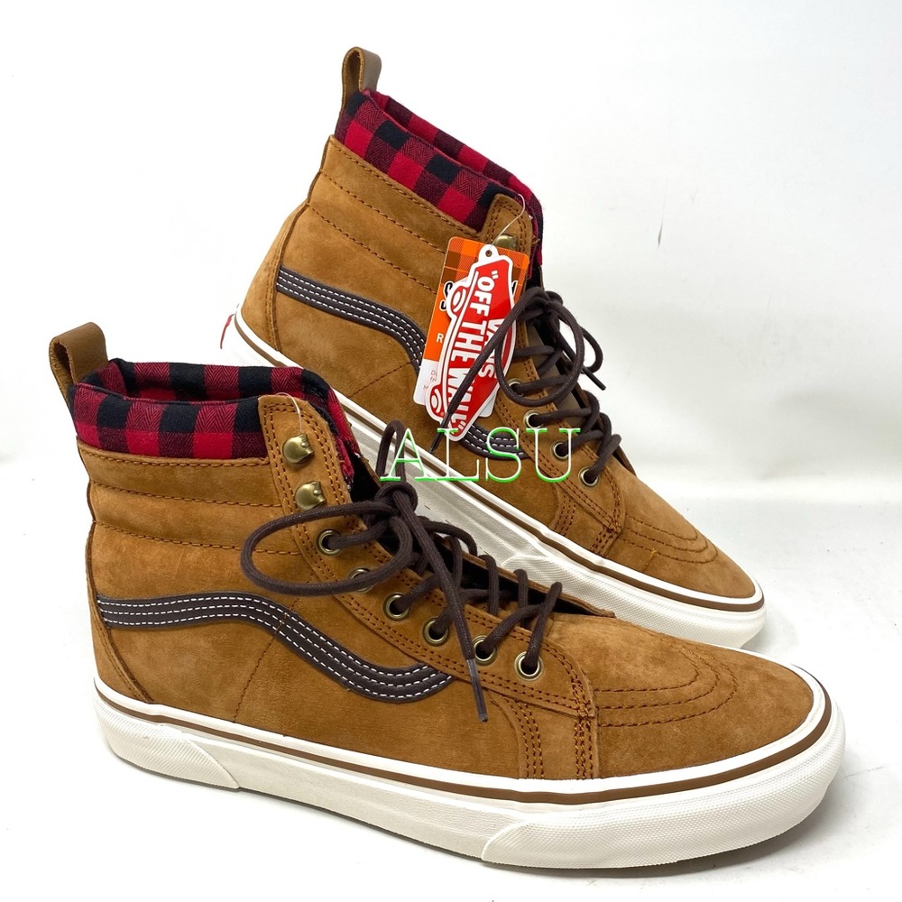 VANS SK8-HI MTE Glazed Ginger Tan Men Sneaker Boot - Picture 7 of 10